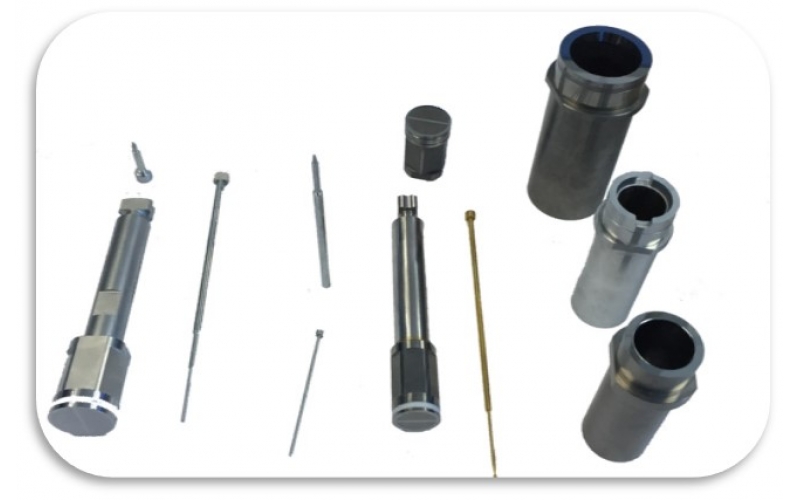 Sample of Pins, Pots & Plungers